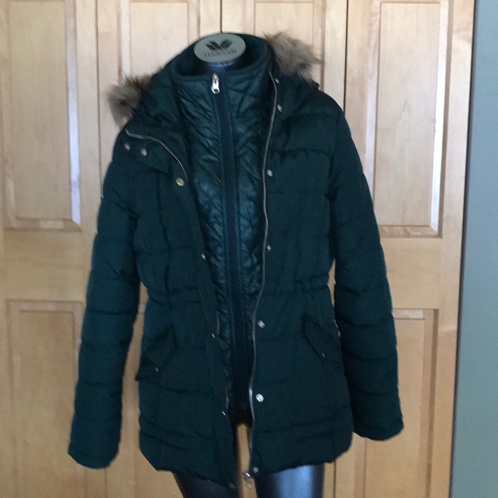 Green Ladies Coat